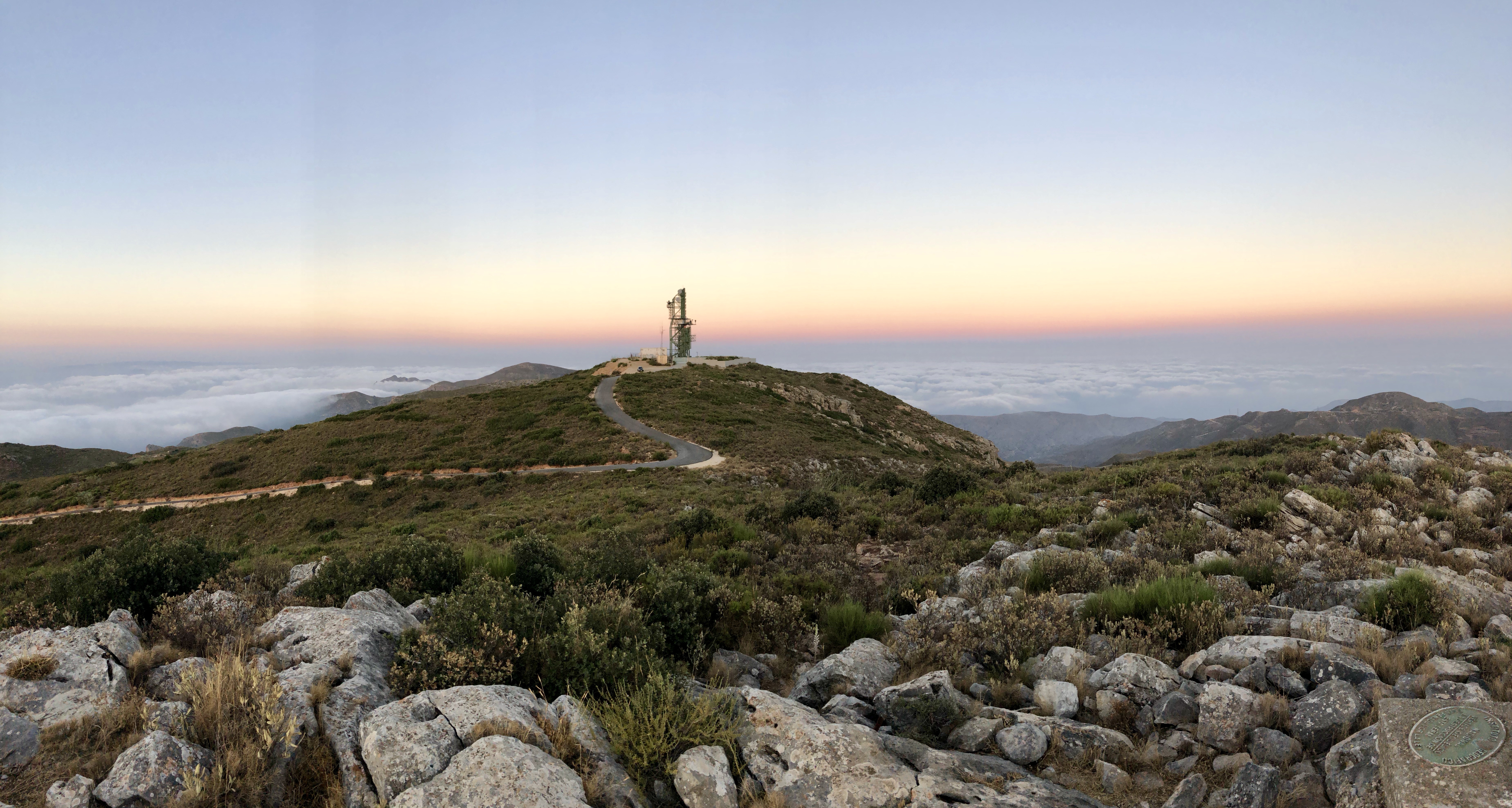 Hiking trails in Sierra Cabrera