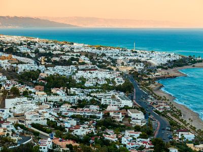 Mojacar aerial view