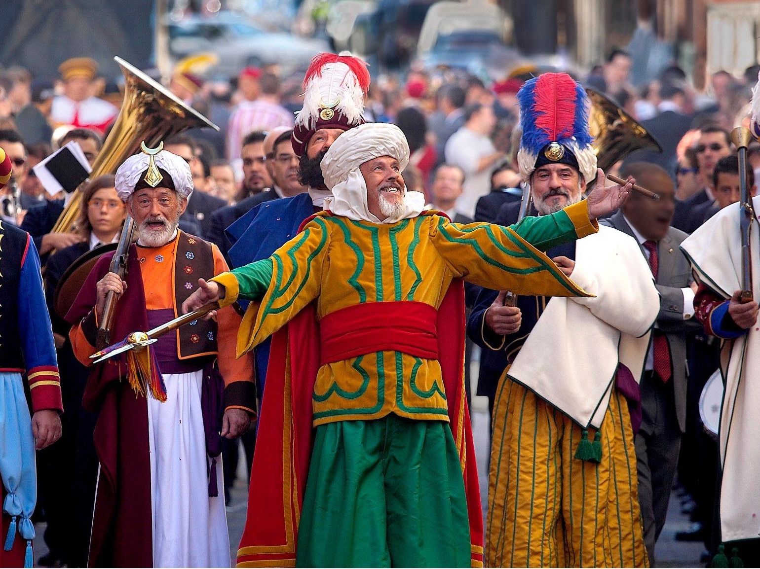 Moren en christenen festival